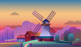 风车漫画,旋转的智慧与梦想的画卷