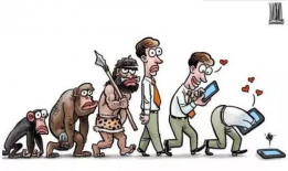 人类进化论漫画,漫画解读人类进化史